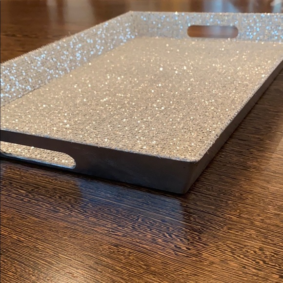 silver serving tray - Picture 3 of 4